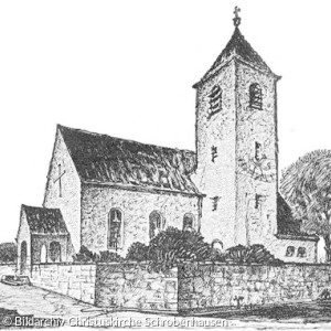 Postkarte: Christuskirche Schrobenhausen